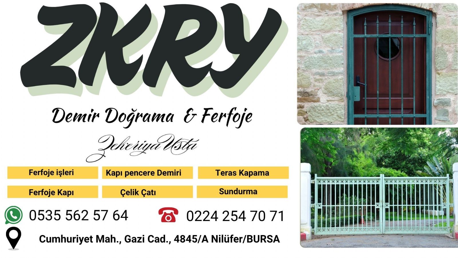 Cumhuriyet Mahallesi Demirci 